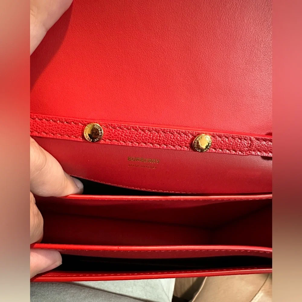 NEW Red Burberry crossbody - Picture 10 of 10